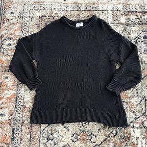Black Tunic Sweater